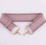 Equestrian Frill Snaffle Belts - Navy, Dusty Pink, Silver/Grey, Black  - FREE Post in AU