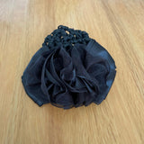 SIERRA Hair bow barrette - Black or Navy