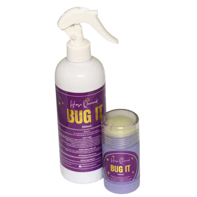 X Bug It Summer Pack – Horse Grooming Spray & Balm for All-Over Comfort - Horse Queened