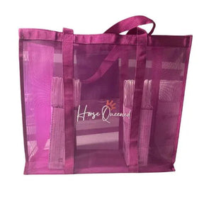 The Stable Sidekick – Mesh Tote - Horse Queened