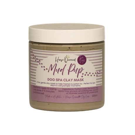 Mud Pup – Dog Grooming Spa Clay Mask - Horse Queened