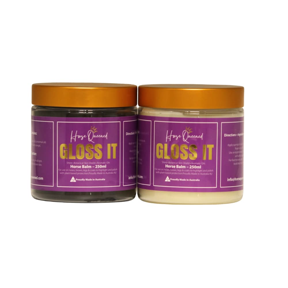 Gloss It – Horse Grooming Show Makeup & 3-in-1 Shine Balm - Horse Queened