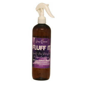Fluff It – Horse Grooming Saddle Pad Refresher & Fibre Conditioner - Horse Queened