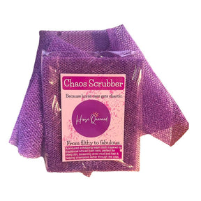 Chaos Scrubber – Horse Grooming Textured Exfoliating Wash Cloth - Horse Queened