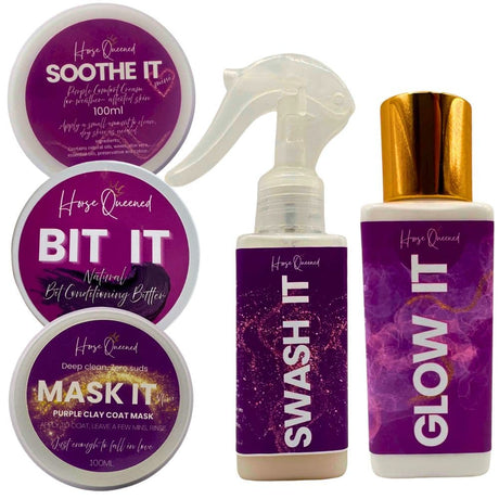 Discovery Pack – Horse Grooming Starter & Travel Kit - Horse Queened