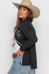 Womens - Rustler - Soft Shell Jacket - Black & Pink