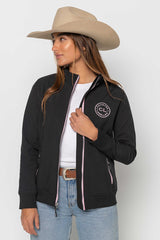 Womens - Rustler - Soft Shell Jacket - Black & Pink