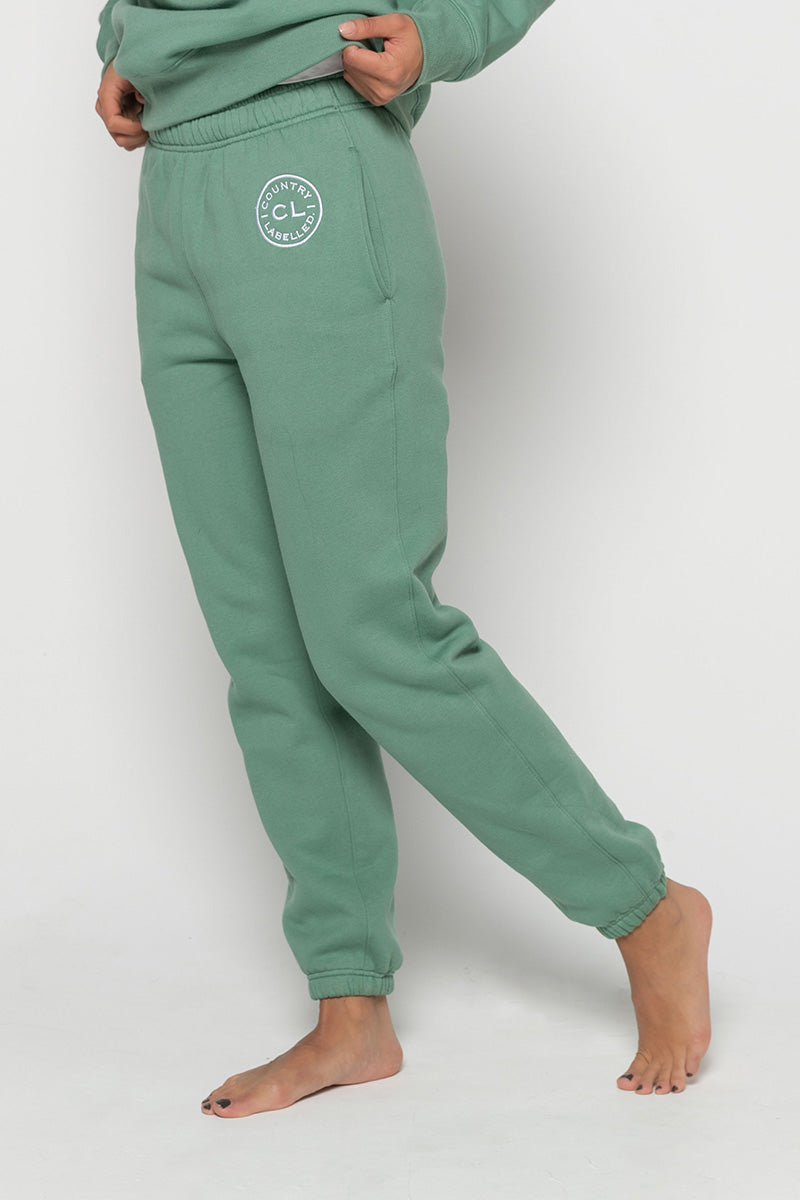 Womens - Signature - Track Pant - Sage