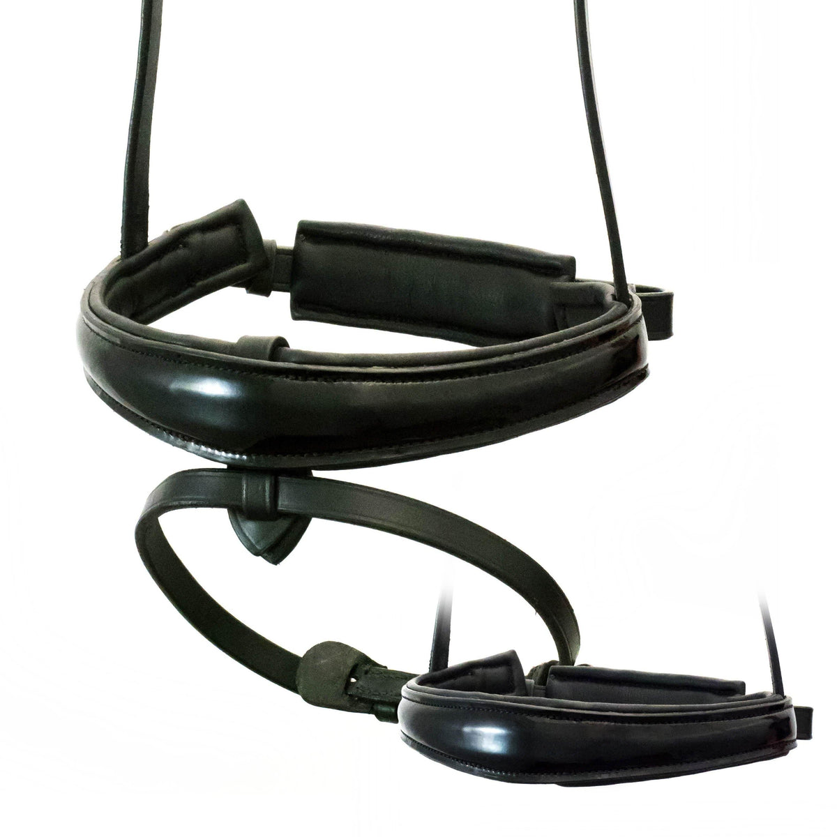 Premium Black Snaffle Bridle 'Prestige'