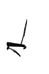 ANATOMICAL RAISED PATENT CONVERTER CRANK - BLACK SNAFFLE/DOUBLE NOSEBAND - Flexible Fit Equestrian Australia