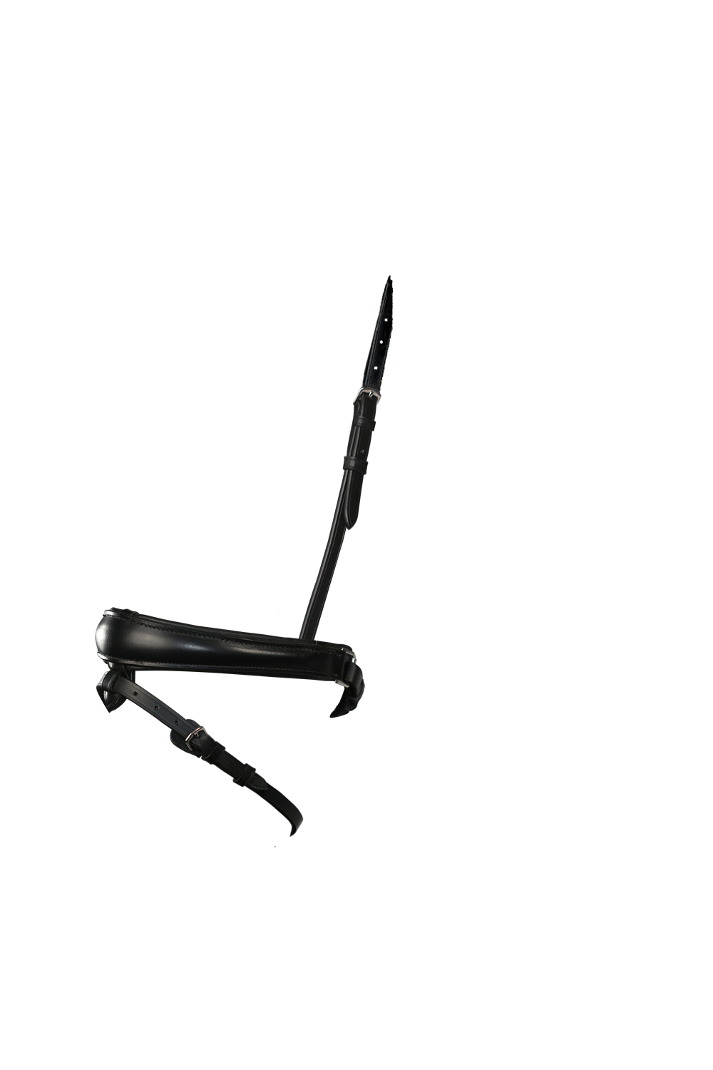 ANATOMICAL RAISED PLAIN CONVERTER CRANK - BLACK SNAFFLE/DOUBLE NOSEBAND - Flexible Fit Equestrian Australia
