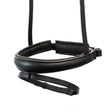 ANATOMICAL RAISED PLAIN HANOVERIAN CRANK - BLACK NOSEBAND - Flexible Fit Equestrian Australia
