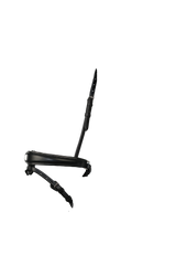 ANATOMICAL RAISED SILVER PIPE CONVERTER CRANK - BLACK SNAFFLE/DOUBLE NOSEBAND - Flexible Fit Equestrian Australia
