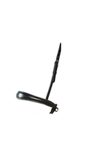 ANATOMICAL RAISED SILVER PIPE EVENTER CONVERTER - BLACK SNAFFLE/DOUBLE NOSEBAND - Flexible Fit Equestrian Australia