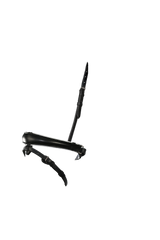 ANATOMICAL RAISED WHITE PADDED CONVERTER CRANK - BLACK SNAFFLE/DOUBLE NOSEBAND - Flexible Fit Equestrian Australia