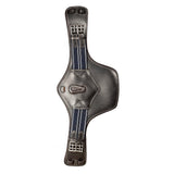Anatomical Short Stud Girth - Blue & White Elastic