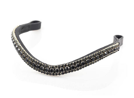 Premium Black Snaffle Bridle 'Viva'