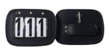 LEATHER BRIDLE NUMBER HOLDERS WITH CRYSTALS
