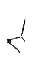 FIGURE 8 - BLACK NOSEBAND - Flexible Fit Equestrian Australia