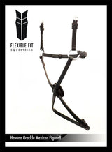 FIGURE 8 - HAVANA NOSEBAND - Flexible Fit Equestrian Australia