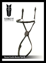 FIGURE 8 - HAVANA NOSEBAND - Flexible Fit Equestrian Australia