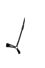 FLAT DROP - BLACK NOSEBAND - Flexible Fit Equestrian Australia