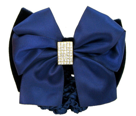 ANAKA Hair Barrette - Navy & Black