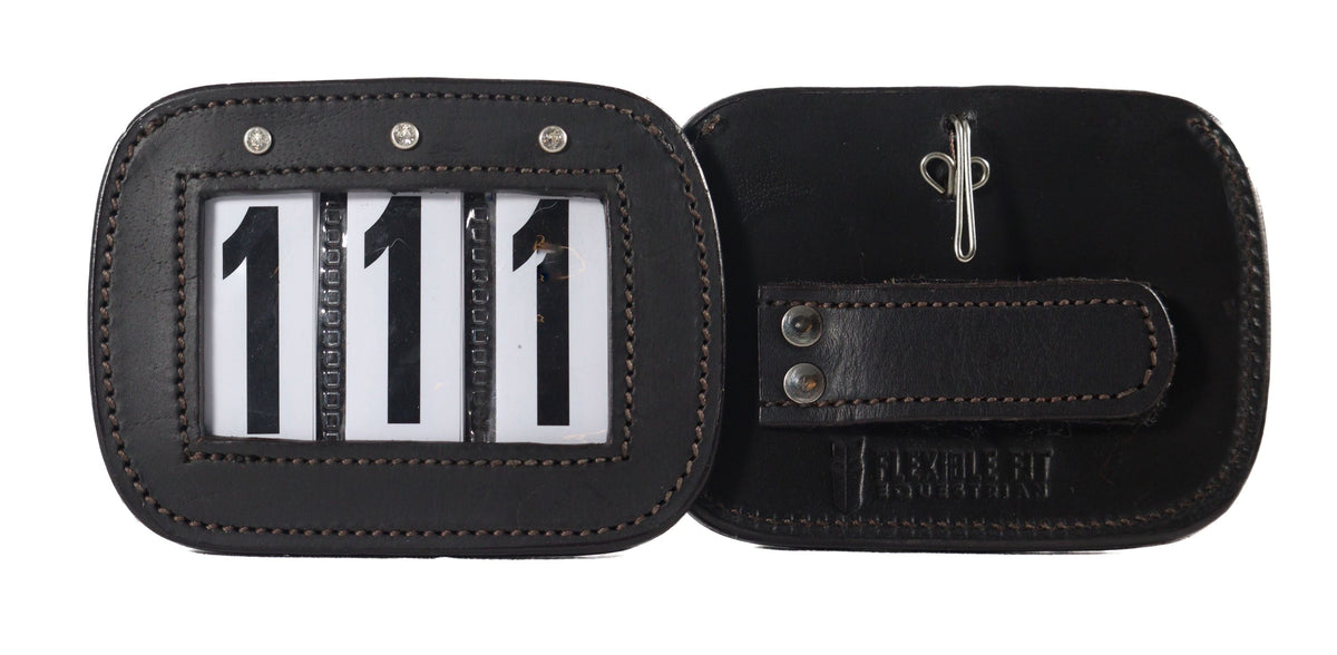 LEATHER BRIDLE NUMBER HOLDERS WITH CRYSTALS
