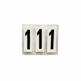 Number Insert for Leather Number Holder