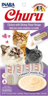 Inaba Churu Chicken With Shrimp 4pk