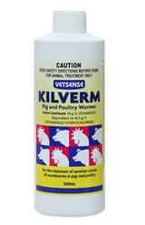Vetsense Kilverm Pig & Poultry Wormer 500ml