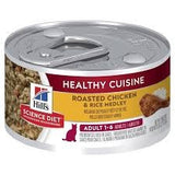Hills Adult Cat Roasted Chicken & Rice Medley 1-6yr 79g