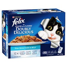 Felix Fish Selection In Jelly 12 x 85g