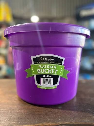 Bainbridge Flat Back Bucket 8Ltr