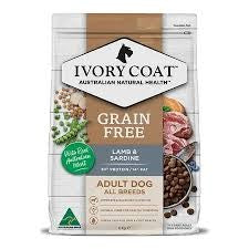 Ivory Coat Dog Lamb & Sardine Grain Free 2kg