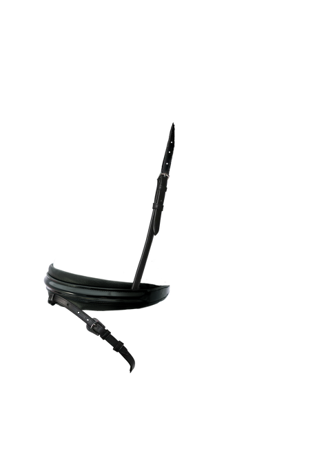 Contour Patent Hanoverian Eventer - Black Noseband