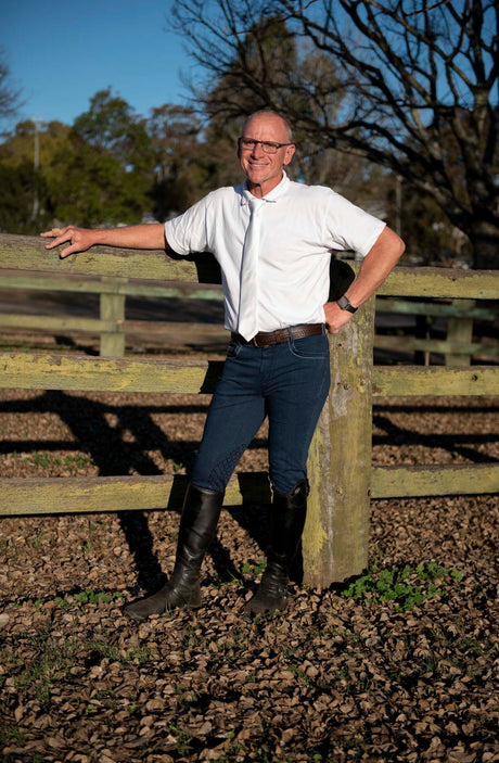 Peter Williams Riding Apparel Breeches Ashford Men's Denim Riding Breeches