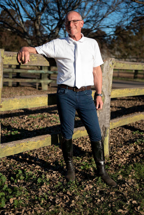 Peter Williams Riding Apparel Breeches Ashford Men's Denim Riding Breeches