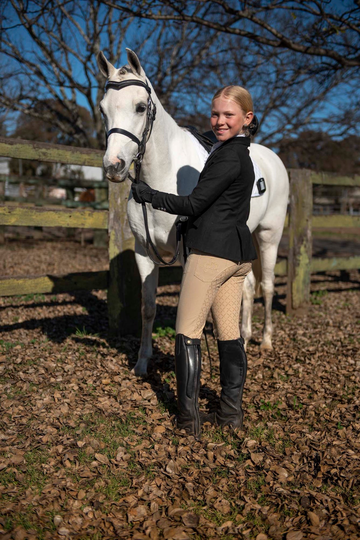 Peter Williams Riding Apparel Breeches Derby Junior Horse Riding Breeches - Unisex