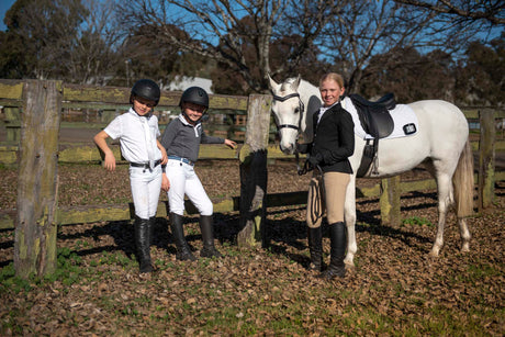 Peter Williams Riding Apparel Breeches Derby Junior Horse Riding Breeches - Unisex