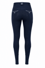 Peter Williams Riding Apparel Breeches Jenna - Navy Ladies Denim Riding Breeches | Full Gel Seat