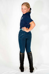 Peter Williams Riding Apparel Breeches Lennox Youth Horse Riding Denim Breeches