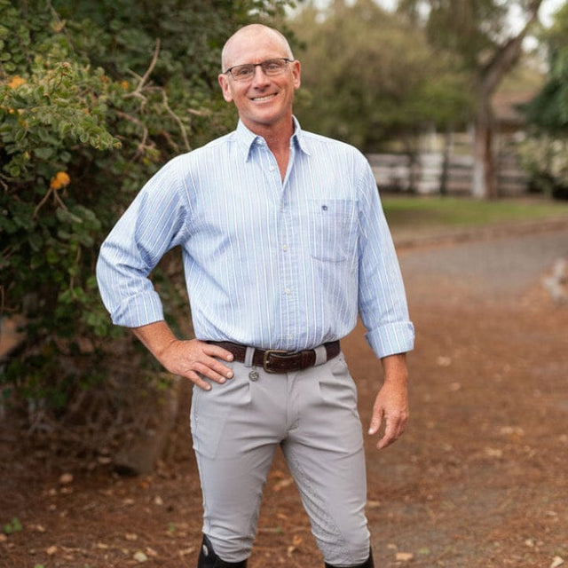 Peter Williams Riding Apparel Breeches Windsor Cross Country Breeches - Grey
