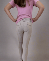 Peter Williams Riding Apparel Riding Pants Luxe Performance Riding Breeches Youth - Beige