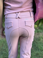 Peter Williams Riding Apparel Riding Pants Luxe Performance Riding Breeches Youth - Pink