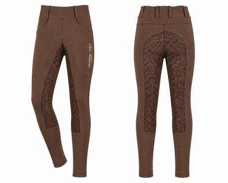 Peter Williams Riding Apparel Riding Pants Milk Chocolate Kids Riding Tights