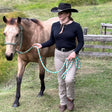 Peter Williams Riding Apparel Western Riding Pants Sophia Horse Riding Jeans - Khaki