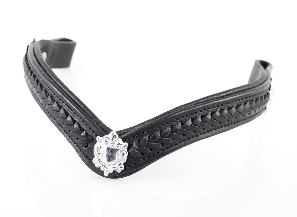 Premium Black Snaffle Bridle 'Winter'