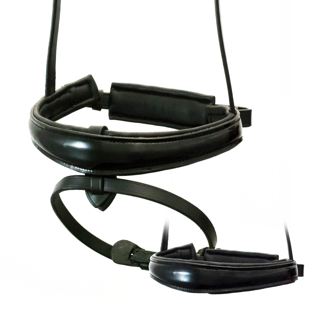 Premium Black Snaffle Bridle 'Shine' - Flexible Fit Equestrian Australia