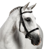 Premium Black Snaffle Bridle 'Zenith' - Flexible Fit Equestrian Australia